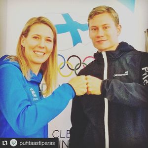 Image post by @olympicteamfinland on Instagram