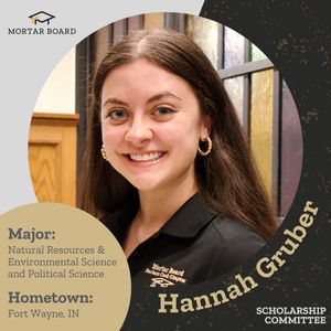 Image post by @purduemortarboard on Instagram