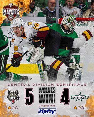 Image post by @Chicago_Wolves on Twitter