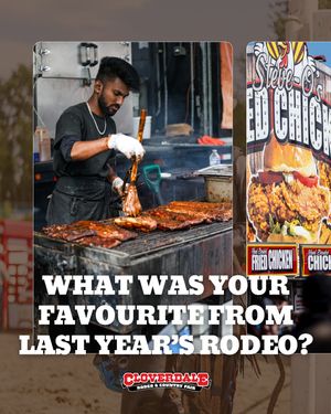 Image post by @cloverdalerodeo on Instagram