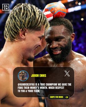Image post by @daznboxing on Instagram