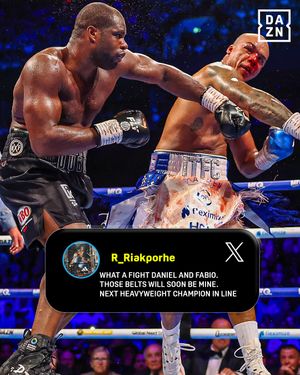 Image post by @daznboxing on Instagram
