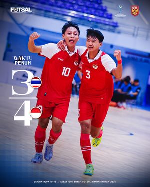 Image post by @timnasfutsal on Instagram