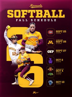 Image post by @gophersoftball on Instagram