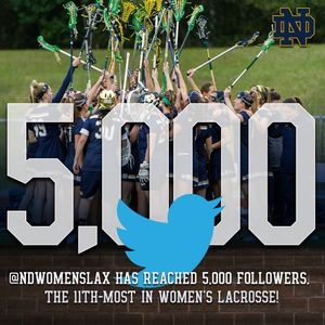 Image post by @ndwomenslax on Instagram