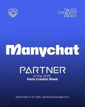 Image post by @manychat on Instagram