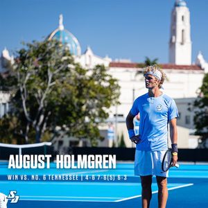 Image post by @usd_tennis on Instagram