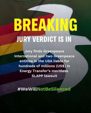 Image post by @Greenpeace on Twitter