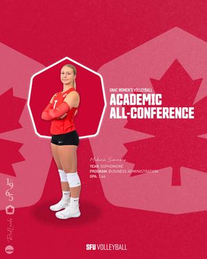 Image post by @sfu_volleyball on Instagram