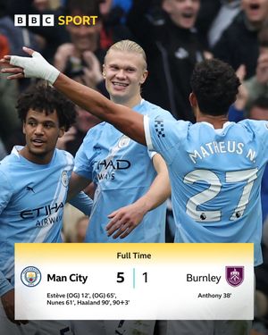Image post by @BBCSport on Twitter