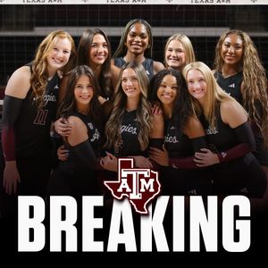 Image post by @aggievolleyball on Instagram