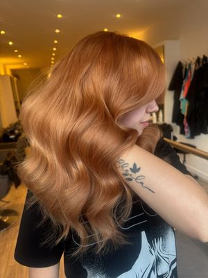 Image post by @dangerjonesbalayage on Instagram