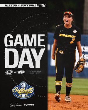 Image post by @MizzouSoftball on Twitter