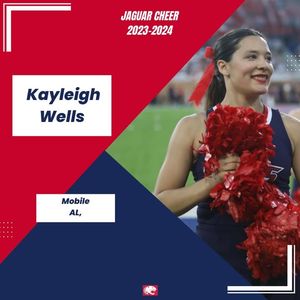 Image post by @southalabama.cheerleading on Facebook