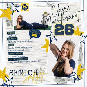 Image post by @umdearbornsoftball on Instagram