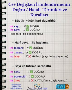 Image post by @yazilim_terimleri on Instagram