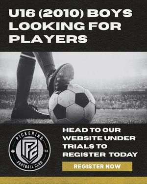 Image post by @pickering_fc on Instagram