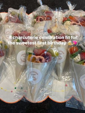 Image post by @Charcuterie Cones and Cups To Go on Facebook