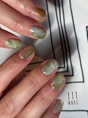Image post by @111nail_omotesando on Instagram