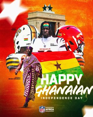 Image post by @nflafrica on Instagram