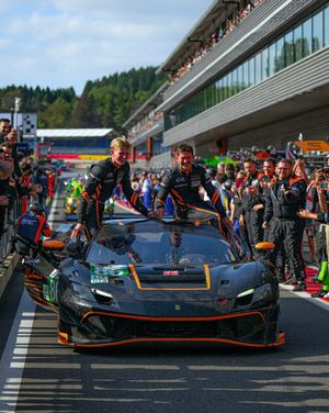 Image post by @ferrariraces on Instagram