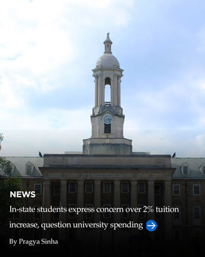 Image post by @dailycollegian on Instagram