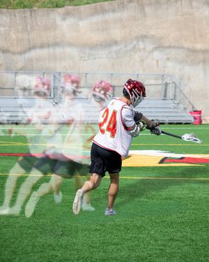 Image post by @vmi_lacrosse on Instagram