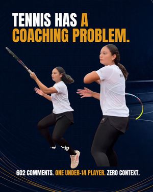 Image post by @mytenniscoaching on Instagram