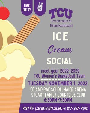 Image post by @TCUWbasketball on Twitter