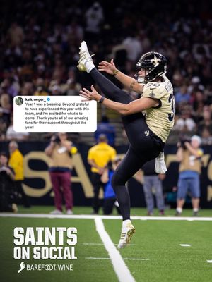 Image post by @saints on Instagram