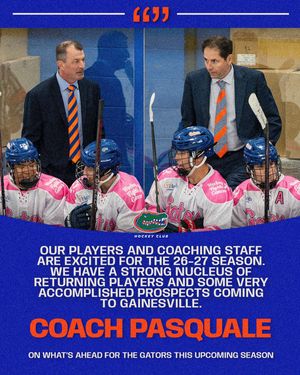 Image post by @ufhockey on Instagram