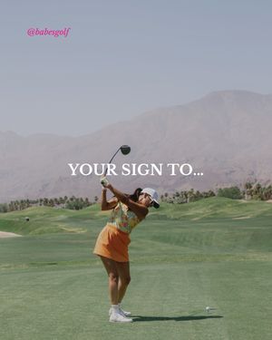 Image post by @babesgolf on Instagram