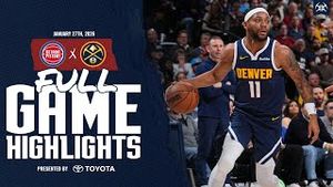 Video post by @denvernuggets on YouTube