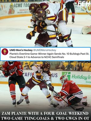 Image post by @everythingcollegehockey on Instagram
