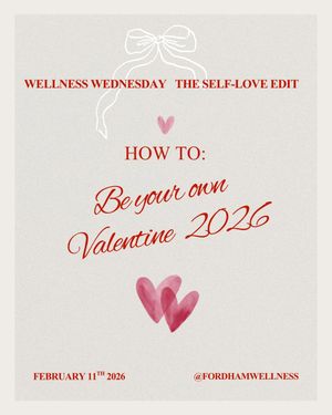 Image post by @fordhamwellness on Instagram