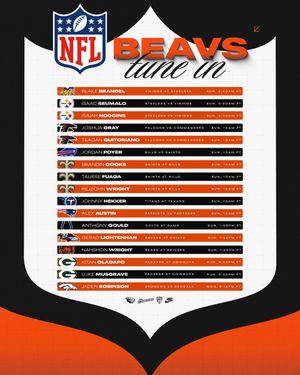 Image post by @BeaverFootball on Twitter