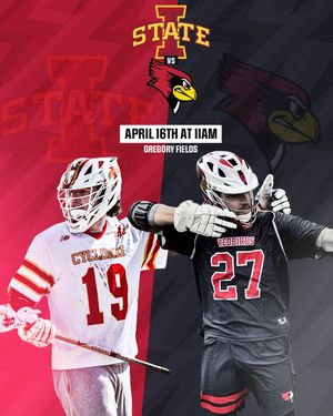 Image post by @IowaStateLax on Twitter