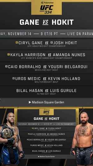 Image post by @ufceurope on Instagram