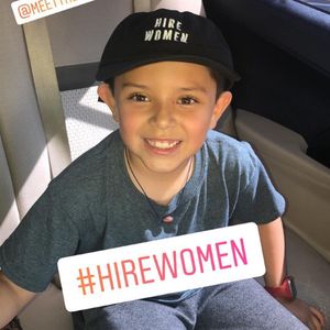 Image post by @hire.women on Instagram