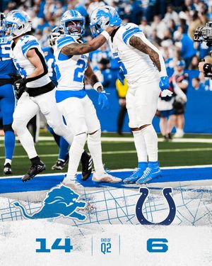 Image post by @Lions on Twitter