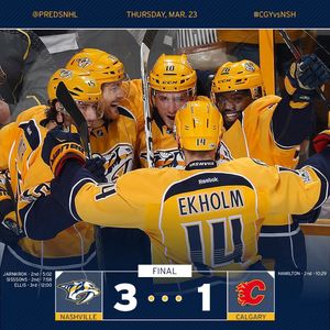 Image post by @predsnhl on Instagram