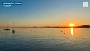 Image post by @weatherchannel on Twitter