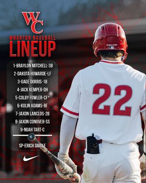 Image post by @whartonbaseball on Instagram