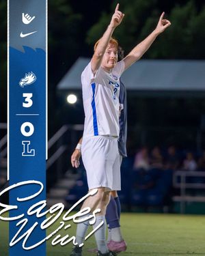 Text post by @FGCU_MSoccer on Twitter/X