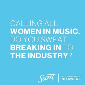 Image post by @secretdeodorant on Instagram