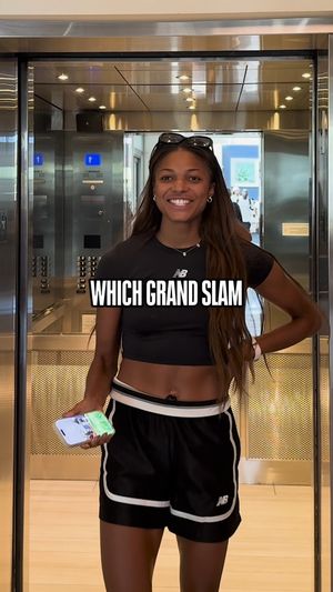 Video post by @grandslamtrack on Facebook
