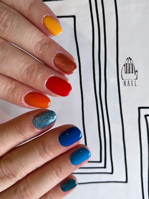 Image post by @111nail_omotesando on Instagram
