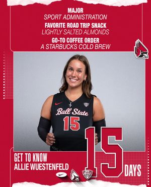 Image post by @ballstatewvb on Instagram
