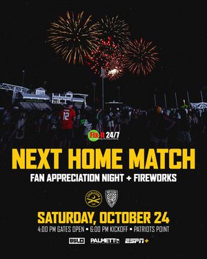 Image post by @charlestonbattery on Instagram