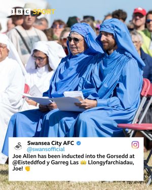 Image post by @bbcsportwales on Instagram